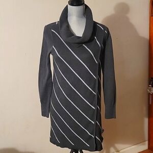 White House/Black Market Women's Long Sleeve Turtleneck Sweater Dress Size: S